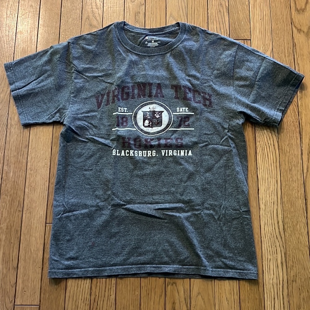 Grey Virginia Tech tshirt